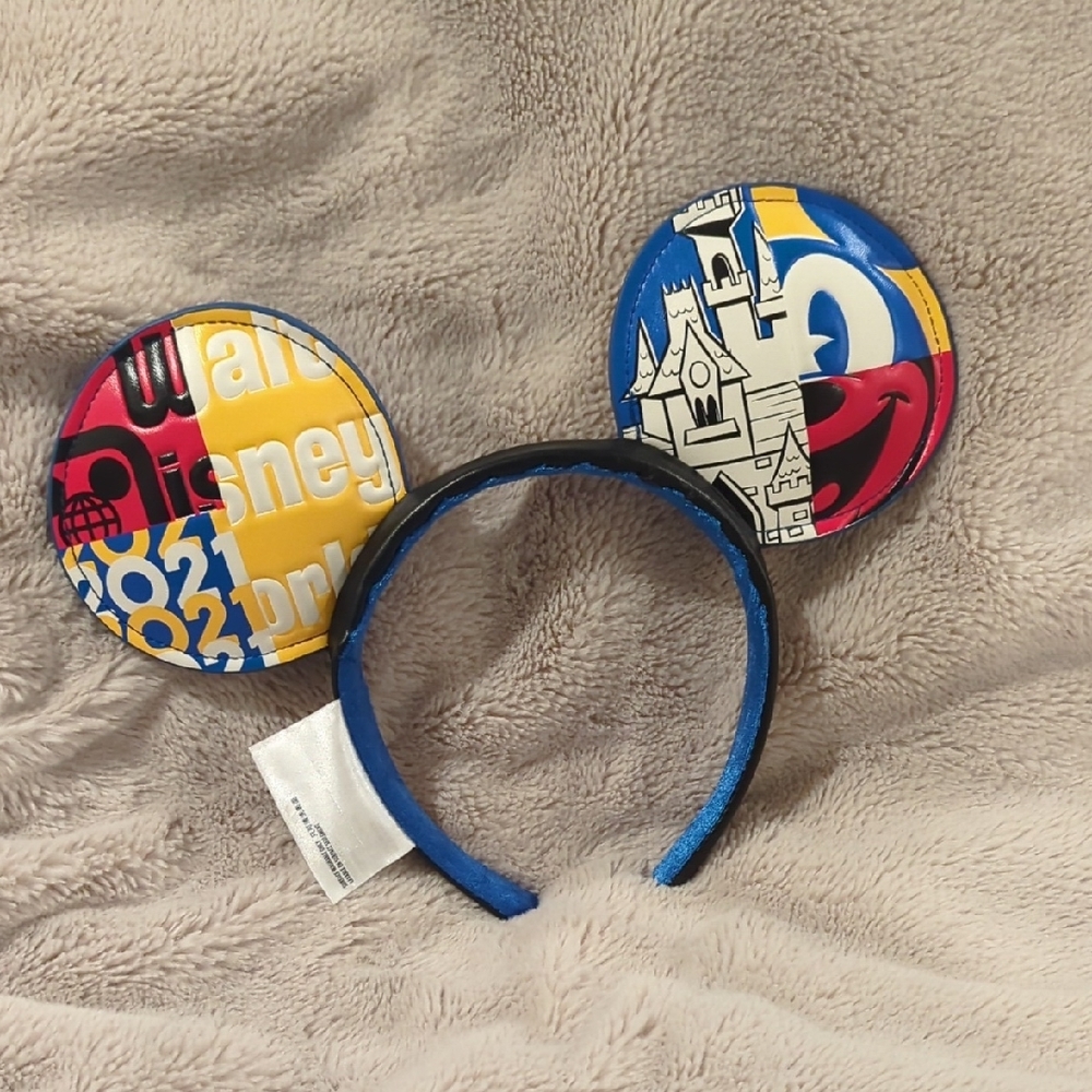Disney Colorful Mickey Mouse Castle Headband